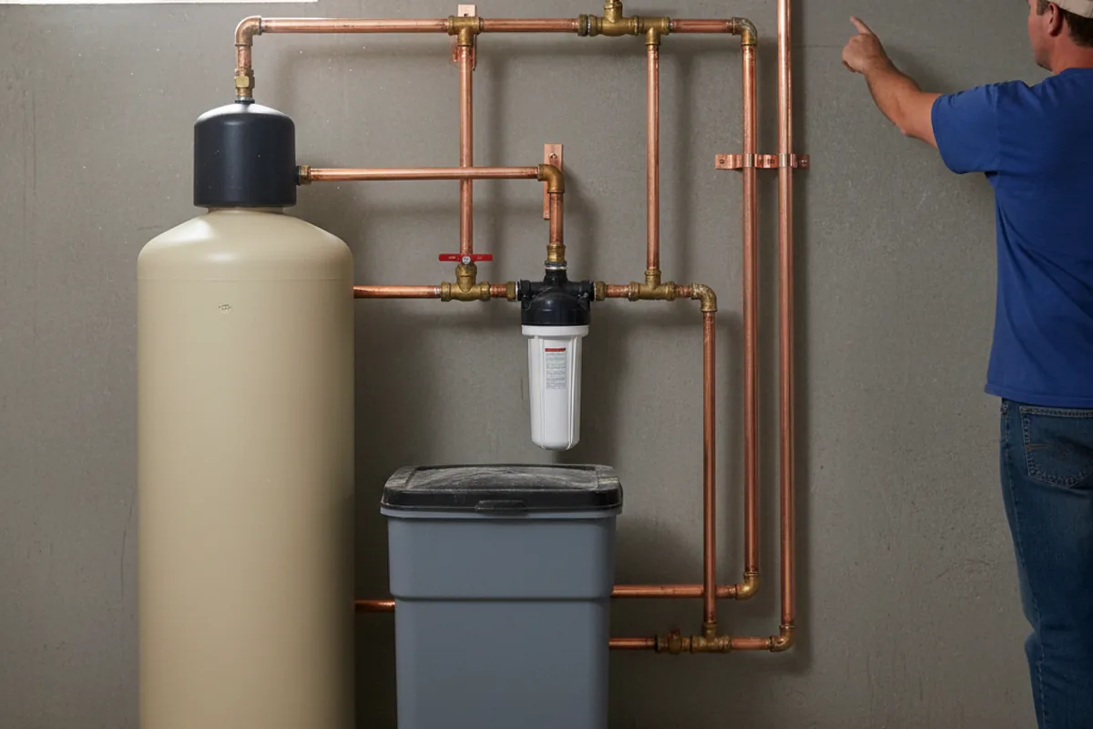 Whole-house water treatment system installed in Roy